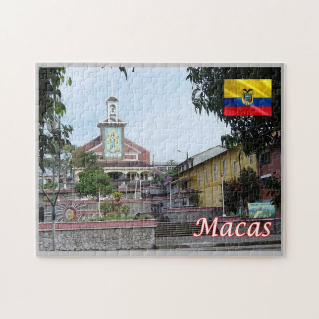Puzzle Ecuador - Macas - (Horizontal)