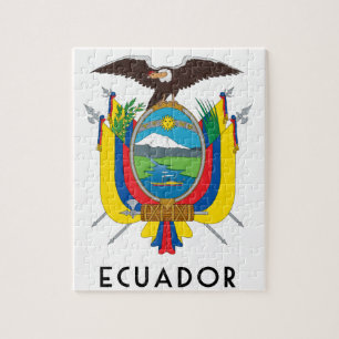 Puzzle Ecuador - símbolo/escudo de