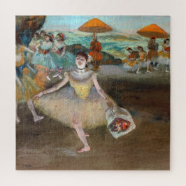 Puzzle Edgar Degas - Bailarina con Bouquet, inclinándose