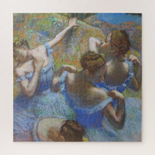 Puzzle Edgar Degas Blue Ballet Bailarines Impresión Clási