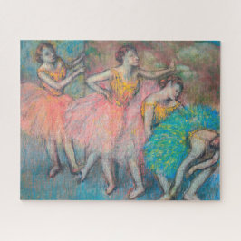 Puzzle Edgar Degas - Cuatro bailarinas