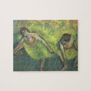 Puzzle Edgar Degas el dos bailarines que se relajan