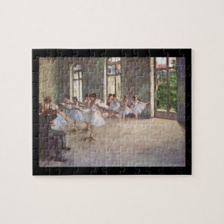 Puzzle Edgar Degas el | el ensayo del ballet