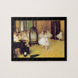 Puzzle Edgar Degas el | la clase de baile