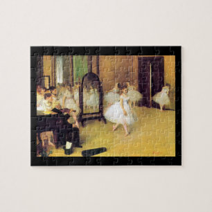 Puzzle Edgar Degas el   la clase de baile