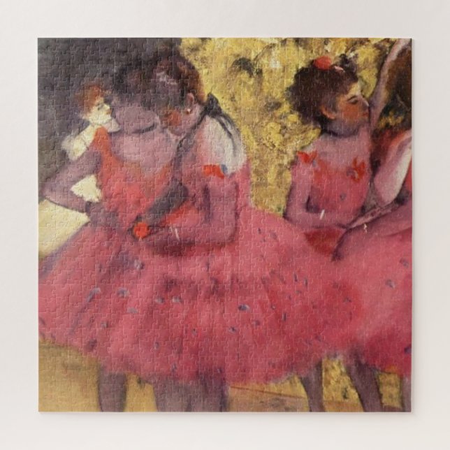 Puzzle Edgar Degas, La Bailarina Rosa (Vertical)