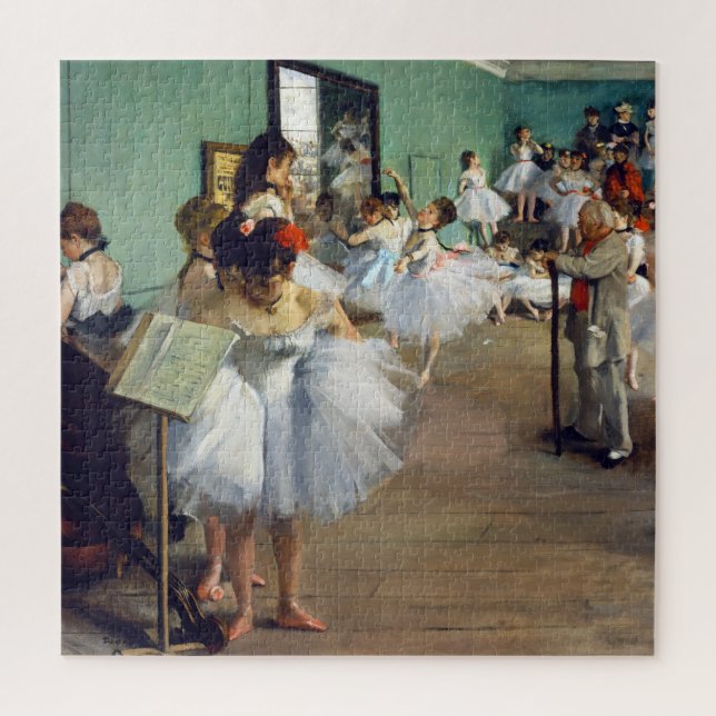 Puzzle Edgar Degas - La clase de danza (Vertical)