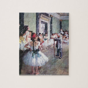 Puzzle Edgar Degas - la clase de danza