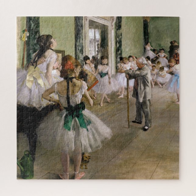 Puzzle Edgar Degas - La clase de danza (Vertical)