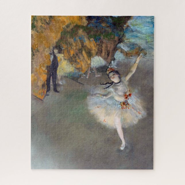 Puzzle Edgar Degas - La estrella / bailarina en el escena (Vertical)