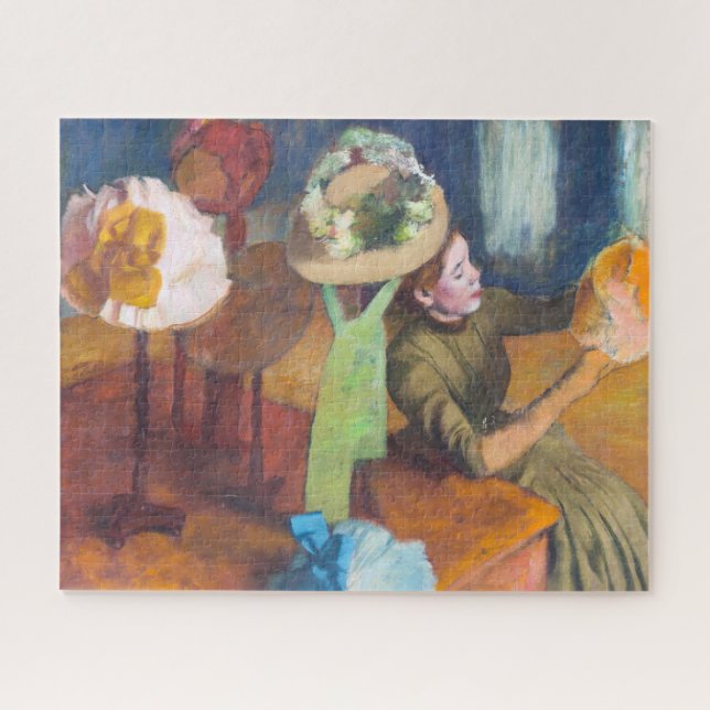 Puzzle Edgar Degas - La Tienda de Millinery (Horizontal)