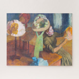 Puzzle Edgar Degas - La tienda de sombreros