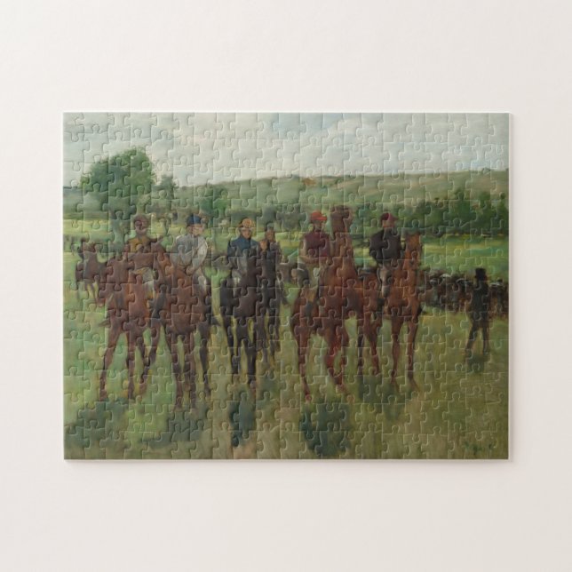 Puzzle Edgar Degas| Los pilotos (Horizontal)