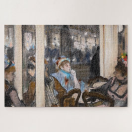 Puzzle Edgar Degas - Mujeres en una terraza cafetería por