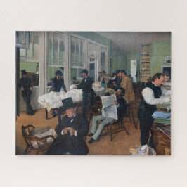 Puzzle Edgar Degas - Oficina de algodón en Nueva Orleans