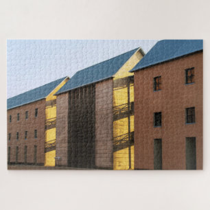 Puzzle Edificio Aldo Rossi de arquitectura en Módena, Ita