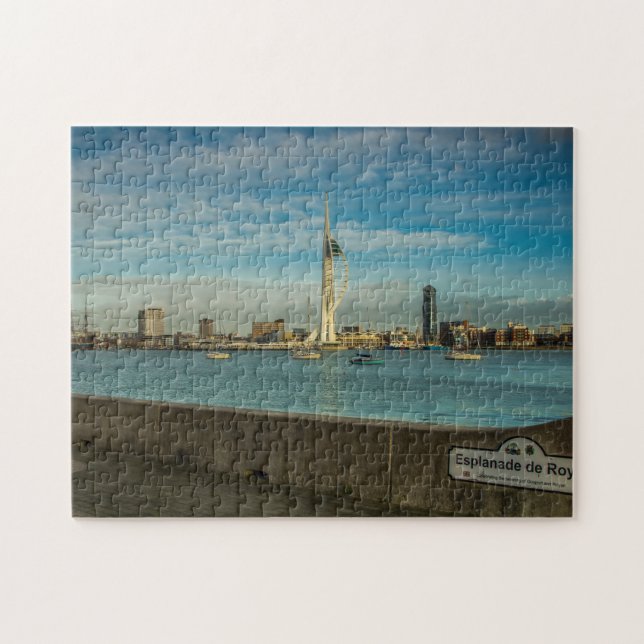 Puzzle Edificio de agua de Portsmouth. (Horizontal)