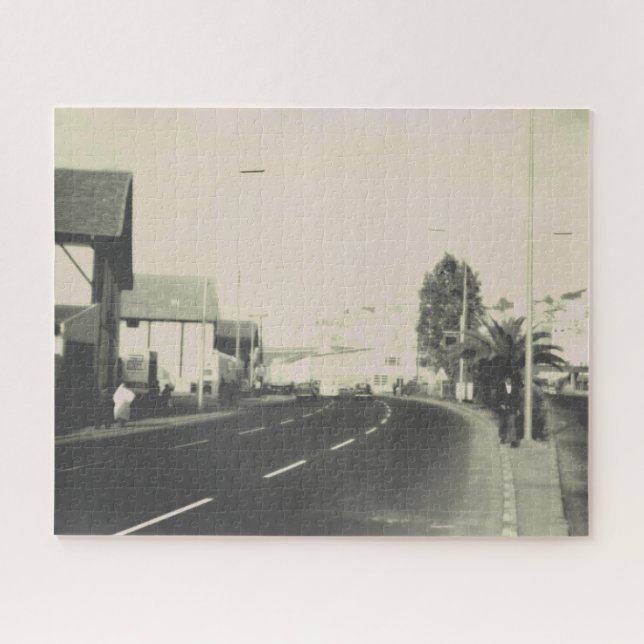 Puzzle Edificio de calle vintage Argel Argelia (Horizontal)