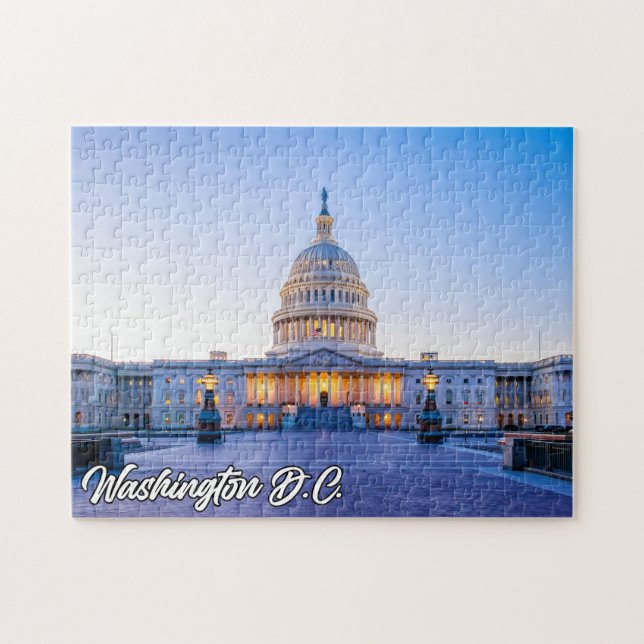 Puzzle Edificio de la Capital de los Estados Unidos, Wash (Horizontal)