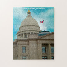 Edificio del Capitolio de Arkansas. Felicitaciones