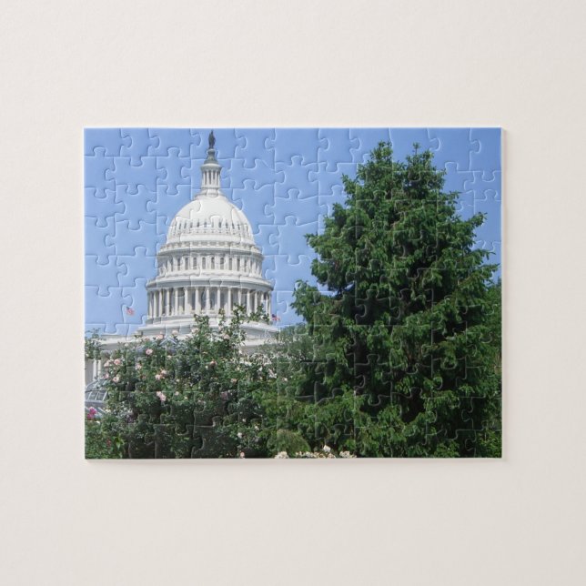 Puzzle Edificio del Capitolio en Washington DC (Horizontal)