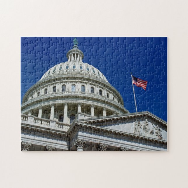 Puzzle Edificio del capitolio, Washington, los E.E.U.U. (Horizontal)