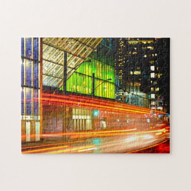 Puzzle Edificio del Congreso en Montreal. (Horizontal)