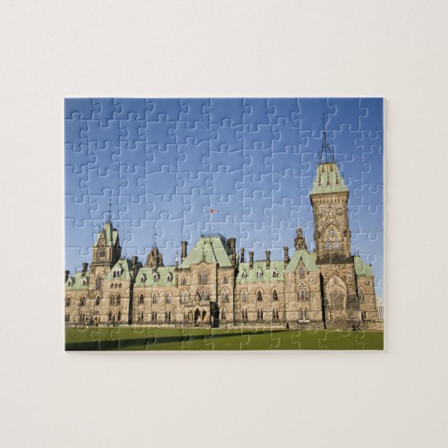 Puzzle Edificio del Parlamento en Ottawa, Ontario, Canadá (Horizontal)