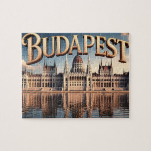 Puzzle Edificio del Parlamento húngaro en Budapest