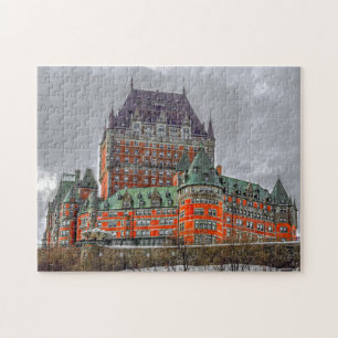 Puzzle Edificio Frontenac Québec.