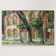 Edificio holandés antiguo en Fishkill, Nueva York
