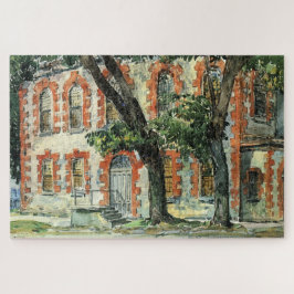 Puzzle Edificio holandés antiguo en Fishkill, Nueva York