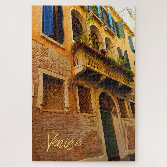 Puzzle Edificio Italiano del Canal de Venecia (Vertical)