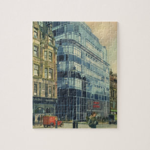 Puzzle Edificio Vintage Daily Express en Fleet Street