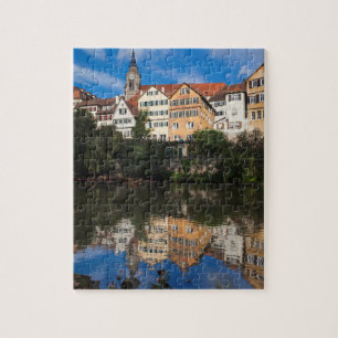 Puzzle Edificios a lo largo del río Alemania