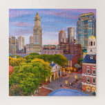 Puzzle Edificios de Boston City Massachusetts Estados Uni<br><div class="desc">Este pintoresco rompecabezas presenta los históricos edificios antiguos con los modernos rascacielos en segundo plano en Boston,  Massachusetts,  EE.UU. #travel #adventure #boston #city #usa #unitedStates #massachusetts #building #arquitectura #travel #adventure #cityscape #skyline #skyscrapers #sunset #colorful #scape #jigsawzzle rompecabezas,  regalos,  regalos,  diversión.</div>
