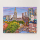 Puzzle Edificios de la ciudad de Boston Massachusetts Est<br><div class="desc">Este pintoresco rompecabezas presenta los históricos edificios antiguos con rascacielos modernos en el fondo en Boston,  Massachusetts,  EE.UU. #travel #adventure #boston #city #usa #unitedStates #massachusetts #building #arquitectura #travel #adventure #cityscape #skyline #skyscrapers #sunset #colorful #scape #jigsaw #puzzle #jigsawsetts rompecabezas #gifts #regalo #fun #medias stuffers #juegos #reflecciones</div>