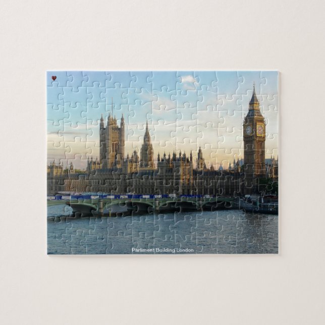 Puzzle Edificios del Parlamento de Londres (Horizontal)