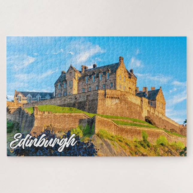 Puzzle Edimburgo, Escocia, Reino Unido (Horizontal)