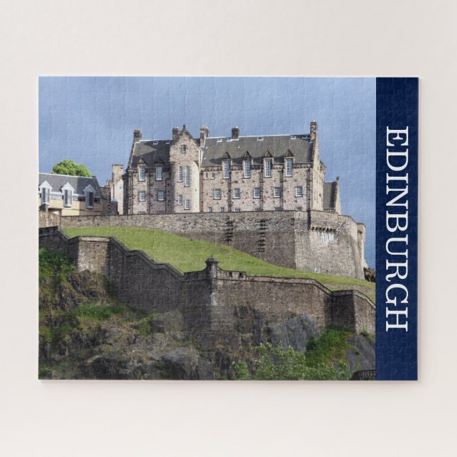 Puzzle edinburgh castle scotland (Horizontal)