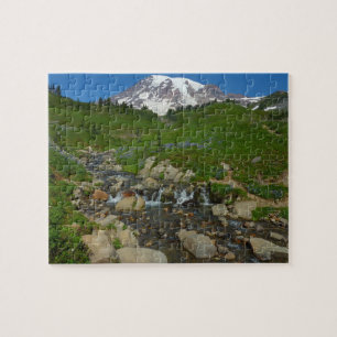 Puzzle Edith Creek en el Parque Nacional Mount Rainier