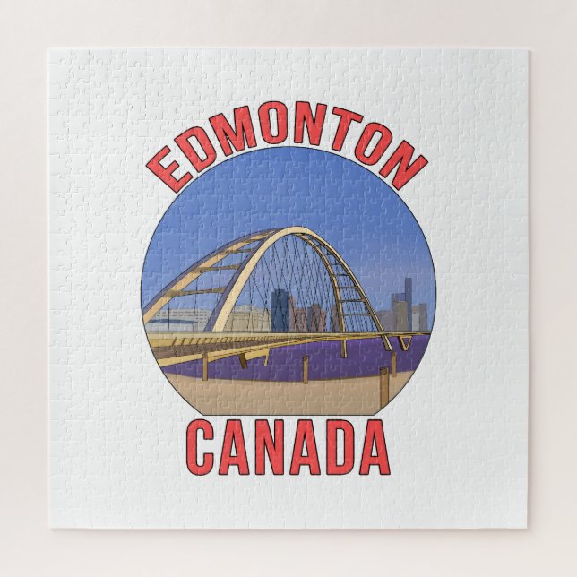 Puzzle Edmonton Alberta Canada (Vertical)