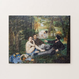 Puzzle Edouard Manet - Almuerzo en la hierba