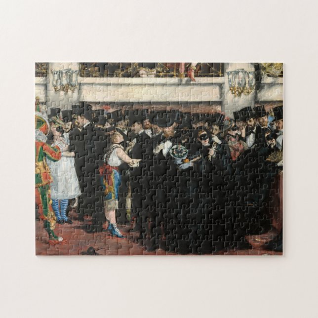 Puzzle Edouard Manet - Baile de máscaras en la ópera (Horizontal)