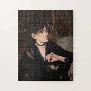 Puzzle Edouard Manet - Berthe Morisot con un abanico 1874