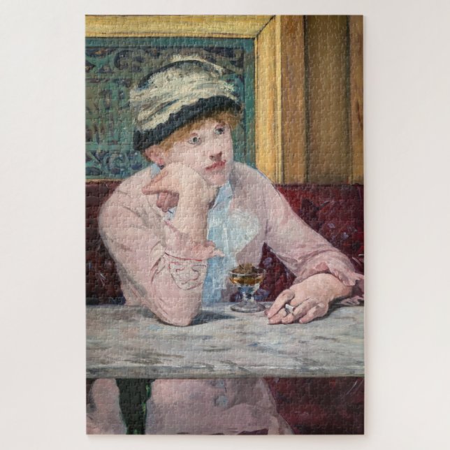 Puzzle Edouard Manet - Brandy de ciruela (Vertical)