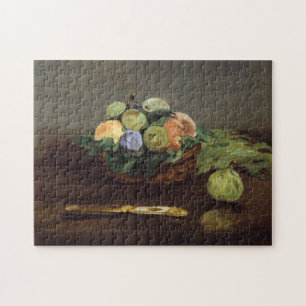 Puzzle Edouard Manet - Canasta de Frutas