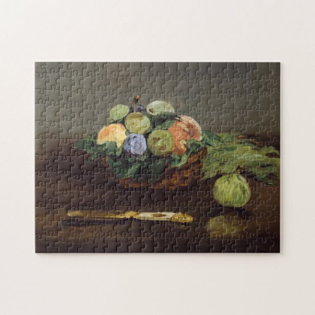 Puzzle Edouard Manet - Canasta de Frutas (Horizontal)