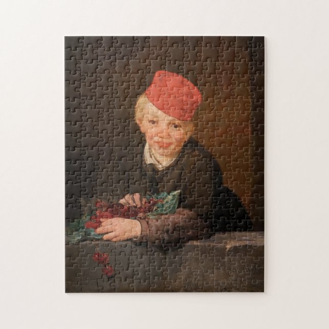 Puzzle Edouard Manet - Chico con cerezas (Vertical)