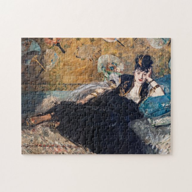 Puzzle Edouard Manet - Dama con Abanicos (Horizontal)